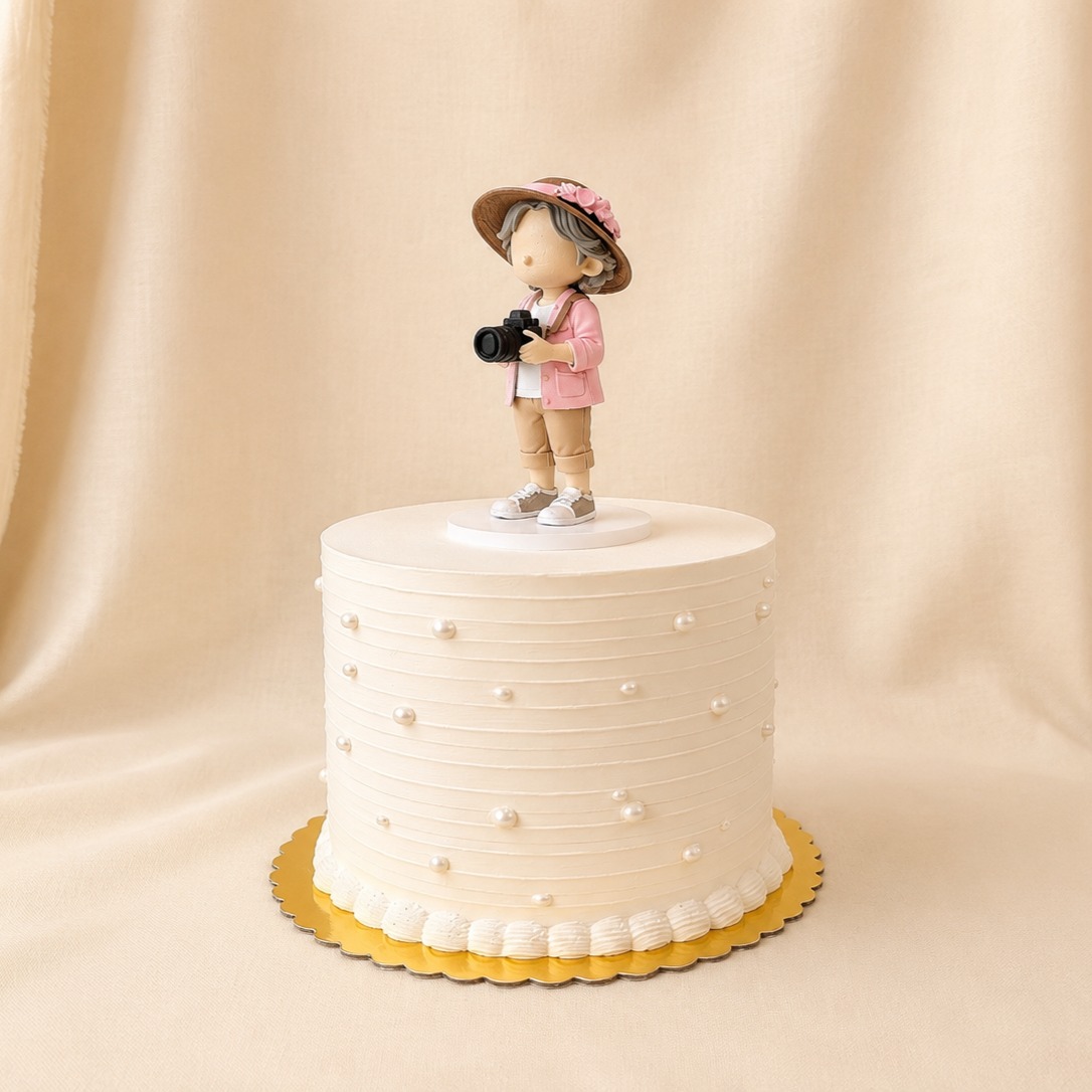 Custom birthday cake topper