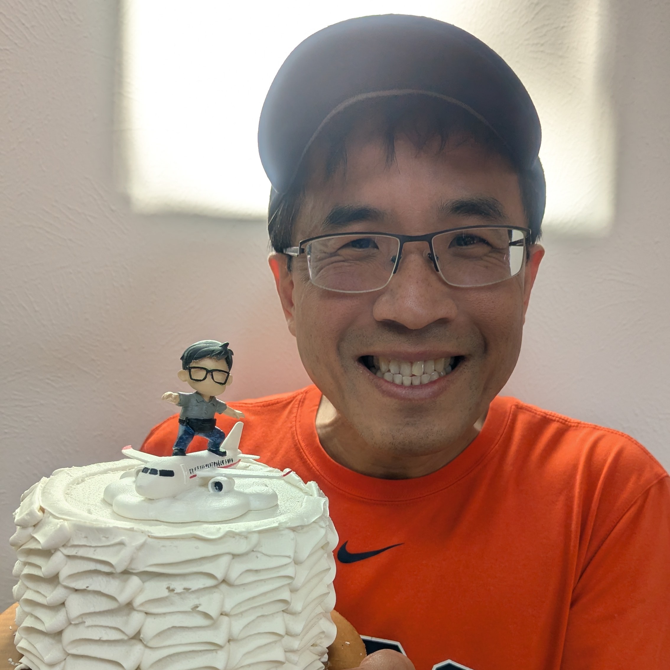 Birthday keepsake cake topper