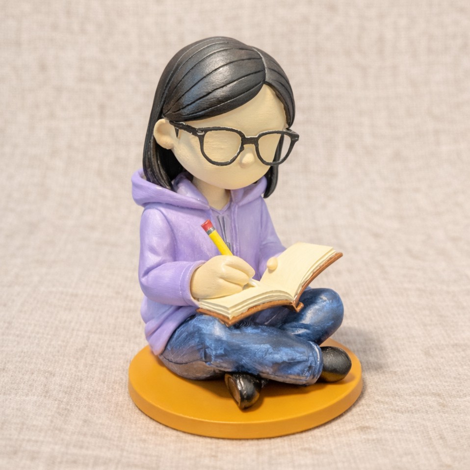 Classic bride and groom cake topper